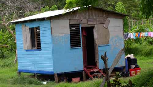 Empathy is the key to a better life and world. Photo of a shanty by Carl Benedict.